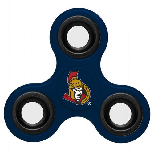 NHL Ottawa Senators 3 Way Fidget Spinner B101 - Navy